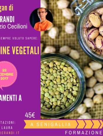 corso vegan: le proteine vegetali