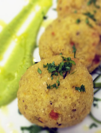 polpette di cous cous e verdure